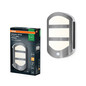 Preview: OSRAM LED Aussenleuchte ENDURA STYLE PLATE Wall Sensor 12.5W Stainless Steel Warm weiß 4099854461675