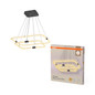 Preview: OSRAM LED Pendelleuchte Decor Tetragon 2XPendant 23W 830 Click DIM Dimmbar Warm weiß 4099854461705