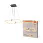 Preview: OSRAM LED Pendelleuchte Decor Tetragon Pendant 18W 830 Click DIM Dimmbar Warm weiß 4099854461729