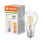 Preview: LEDVANCE LED Lampe E27 Classic Filament Dimmbar P A40 3.4W 470lm Warmweiss 2700K wie 40W 4099854463617