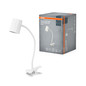 Preview: OSRAM Tischleuchte Office Line Desk Trapezium Clip GU10 White 4099854464430