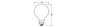 Preview: LEDVANCE LED Lampe E27 Classic Globe Filament P matt G95 5.9W 806lm Warmweiss 2700K wie 60W 4099854465598