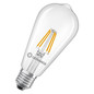 Preview: LEDVANCE LED Lampe E27 Classic Edison Filament P ST64 3.4W 470lm Warmweiss 2700K wie 40W 4099854467417