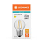 Preview: LEDVANCE LED Lampe E27 Classic Filament P P25 1.8W 250lm Warmweiss 2700K wie 25W 4099854468056