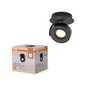 Preview: OSRAM LED Deckenleuchte DECOR SPOT VENUS BLACK 1 Spot Warm weiß 4099854471377