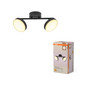 Preview: OSRAM LED Deckenleuchte DECOR SPOT MOON 2Spot 10.5W 830 Black Warm weiß 4099854472237