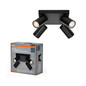 Preview: OSRAM LED Deckenleuchte LED SPOT OCTAGON BLACK Plate 4x3.4W 927 DIM Dimmbar Warm weiß 4099854474064