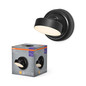 Preview: OSRAM LED Wandleuchte NIGHTLUX ROUND 830 DIM USB Black Dimmbar Warm weiß 4099854478826