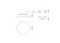 Preview: LEDVANCE LED Downlight Einbauleuchte Comfort DALI ⌀27cm 42W-36W-30W warm-/neutralweiss 3000/4000K CCT Ra>90 IP44 dimmbar 4099854491061