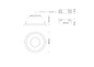 Preview: LEDVANCE LED Downlight Einbauleuchte Comfort DALI ⌀27cm 42W-36W-30W warm-/neutralweiss 3000/4000K CCT Ra>90 IP44 dimmbar 4099854491184