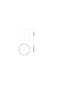 Preview: LEDVANCE Zubehör Downlight Comfort Frame D150 BK ⌀16cm 4099854499982
