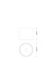 Preview: LEDVANCE Zubehör Downlight Comfort Frame D200 WT ⌀22cm 4099854500022