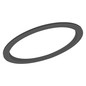Preview: LEDVANCE Zubehör Downlight Comfort Exchangeable Ring D250 BK Exch ⌀27cm 4099854515378