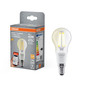 Preview: OSRAM LED Leuchtmittel SMART+ MATTER Filament CLASSIC shapes  4W 827 Filament DIM E14 Dimmbar Warm weiß 4099854530029