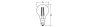 Preview: 3er-Pack LEDVANCE LED Lampe E14 Classic Filament P75 7.5W 1055lm Warmweiss 2700K wie 75W 4099854560682