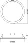 Preview: LEDVANCE DOWNLIGHT Einbauleuchte IP44 4000K 18W 840 weiss 4099854561368
