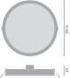 Preview: LEDVANCE DOWNLIGHT Einbauleuchte IP44 30W 865 weiss 4099854561504