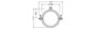 Preview: LEDVANCE Zubehör Damp Proof Max Mounting Tube Clamps V4A ⌀10cm 4099854583384