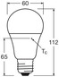 Preview: LEDVANCE LED Lampe E27 Classic Facility S matt AC/DC A100 13W 1521lm Neutralweiss 4000K wie 100W 4099854770739