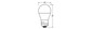 Preview: LEDVANCE LED Lampe E27 Classic V matt P60 6.5W 806lm Tageslichtweiss 6500K wie 60W 4099854773105