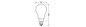 Preview: LEDVANCE LED Lampe E27 Classic A200 Filament Dimmbar P matt 24W 3452lm Warmweiss 2700K wie 200W 4099854776700