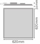 Preview: LEDVANCE PANEL COMFORT 625 30W 865 5100lm 6500K tageslichtweiss IP50/IP20 4099854885822