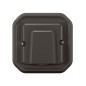Preview: Legrand PLEXO New Feuchtraum Kabelauslass mit Klemmleiste, ausgestattet mit 3 Einangsklemmen, 3 Frontklemmen, Kabeldurchmesser 5-13mm, IP55 anthrazit 069899L