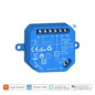 Preview: SOIXX Hutschienenhalter für LoraTap Relay 16,5mm DIN Hutschiene Halter