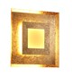 Preview: LUCE Design Window LED Wandleuchte 3000 K dimmbar 24W Gold