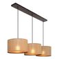 Preview: Lucide MAGIUS Pendelleuchte 3x E27 Helles Holz, Schwarz 03429/03/30