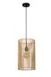 Preview: Lucide JANTINE Pendelleuchte E27 Helles Holz, Schwarz 03440/01/72
