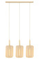 Preview: Lucide CORINA Pendelleuchte 3x E27 Beige 03447/03/38