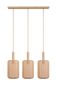 Preview: Lucide CORINA Pendelleuchte 3x E27 Beige 03447/03/38