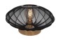Preview: Lucide CORINA Tischlampe E27 Schwarz, Mattes Gold, Messing 03547/40/30