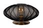 Preview: Lucide CORINA Tischlampe E27 Schwarz, Mattes Gold, Messing 03547/40/30