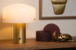 Preview: Lucide TIMON Tischlampe E27 3-Stufen-Dimmer Mattes Gold, Messing, Opal 05539/01/02