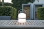Preview: Lucide JOE LED Tischlampe Außen Outdoor 3-Stufen-Dimmer 3W dimmbar Weiß IP44 06800/03/31