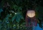 Preview: Lucide FJARA LED Tischlampe Außen Outdoor 3-Stufen-Dimmer 0,3W dimmbar Rostfarbe IP44 06801/01/97