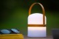Preview: Lucide LITTLE JOE LED Tischlampe Außen Outdoor 3-Stufen-Dimmer 0,3W dimmbar Braun, Weiß IP44 06802/01/43
