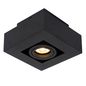 Preview: Lucide XIRAX LED Deckenleuchte GU10 Dim-to-warm 5W dimmbar 360° drehbar Schwarz 95Ra 09119/06/30