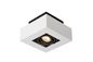 Preview: Lucide XIRAX LED Deckenleuchte GU10 Dim-to-warm 5W dimmbar 360° drehbar Weiß, Schwarz 95Ra 09119/06/31