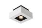 Preview: Lucide XIRAX LED Deckenleuchte GU10 Dim-to-warm 5W dimmbar 360° drehbar Weiß, Schwarz 95Ra 09119/06/31
