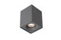 Preview: Lucide BENTOO-LED LED Deckenleuchte GU10 5W dimmbar Grau 09913/05/36