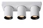 Preview: Lucide NIGEL LED Deckenleuchte 3x GU10 Dim-to-warm 3x 5W dimmbar drehbar Weiß 95Ra 09929/15/31