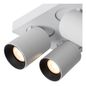 Preview: Lucide NIGEL LED Deckenleuchte 4x GU10 Dim-to-warm 4x 5W dimmbar drehbar Weiß 95Ra 09929/20/31