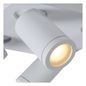 Preview: Lucide TAYLOR LED Deckenleuchte 4x GU10 Dim-to-warm 4x 5W dimmbar 360° drehbar Weiß 95Ra IP44 09930/20/31