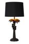 Preview: Lucide EXTRAVAGANZA COCONUT Tischlampe E27 Schwarz 10505/81/30