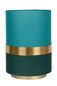Preview: Lucide EXTRAVAGANZA TUSSE Tischlampe E14 Grün, Mattes Gold, Messing 10508/01/33