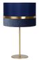 Preview: Lucide EXTRAVAGANZA TUSSE Tischlampe E14 Blau, Gold 10509/81/35