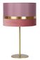 Preview: Lucide EXTRAVAGANZA TUSSE Tischlampe E14 Rosa, Gold 10509/81/66